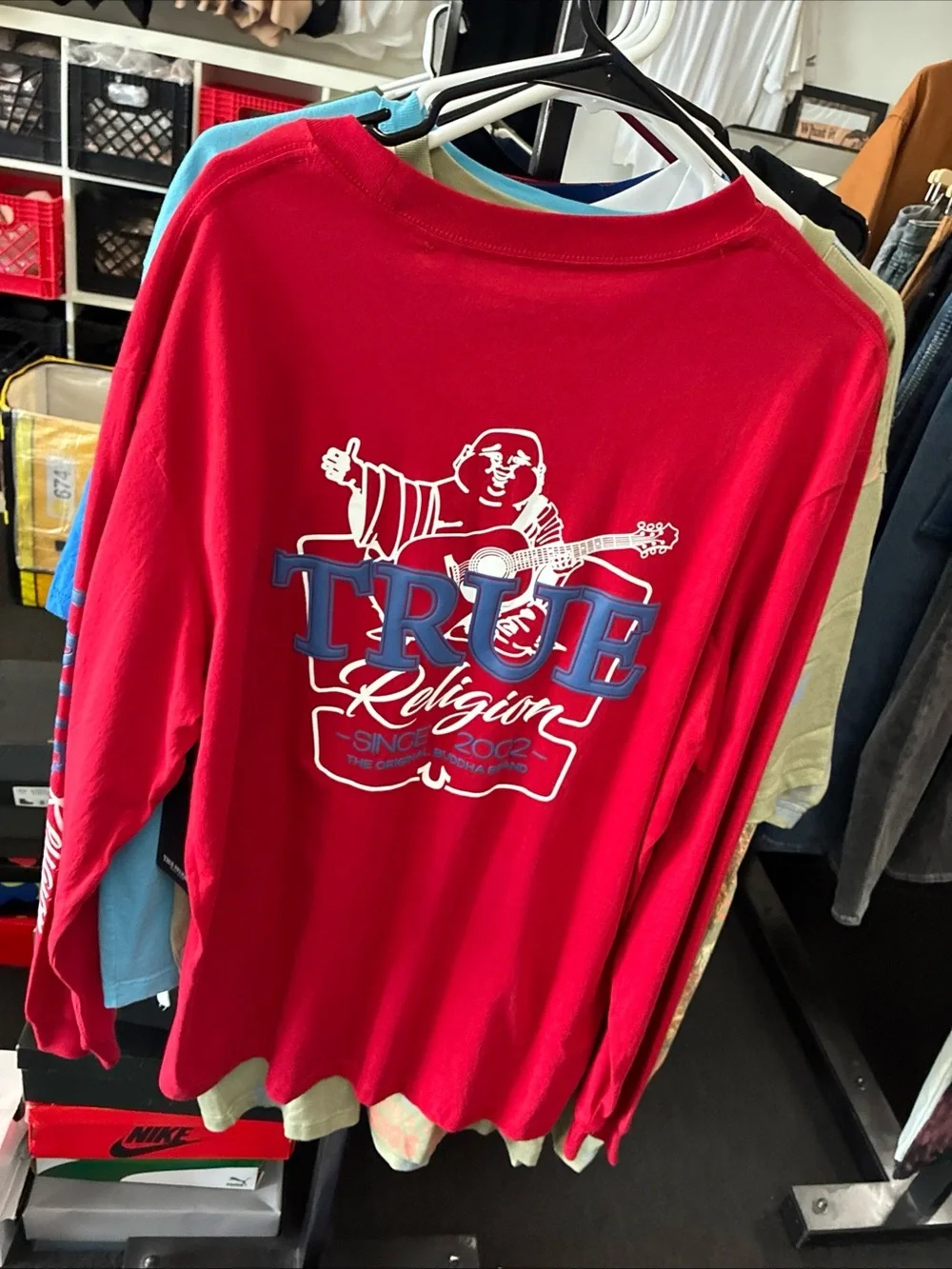 True Religion vibrant red